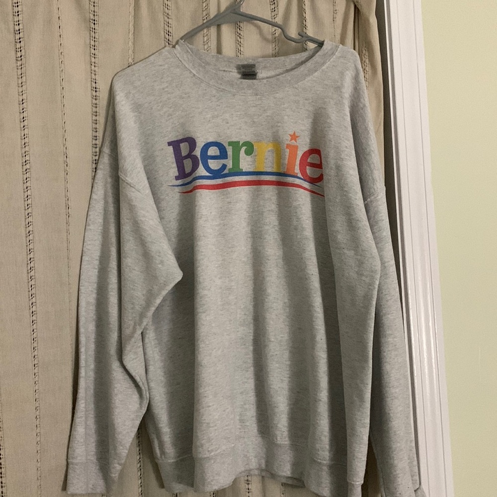 Rainbow Bernie Sanders Crewneck